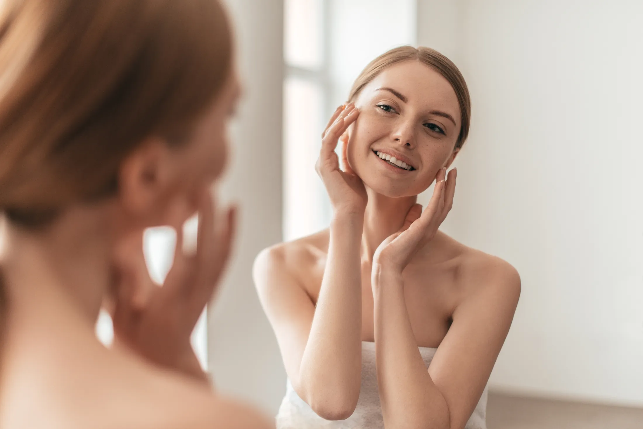 Mujer feliz Endolift